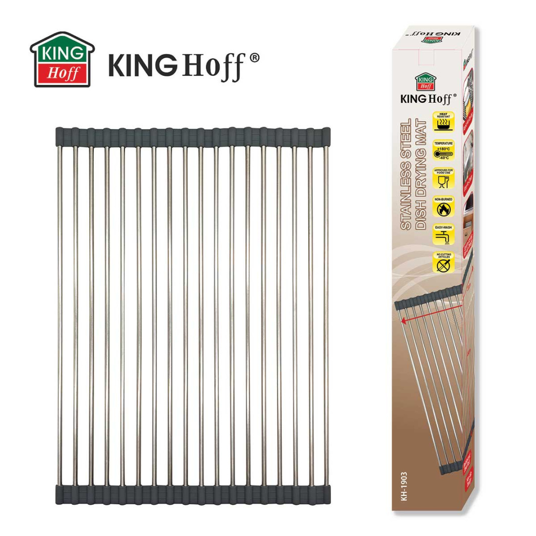 SUSZARKA OCIEKACZ ZWIJANY MATA STALOWA NA ZLEWOZMYWAK KINGHOFF KH-1903